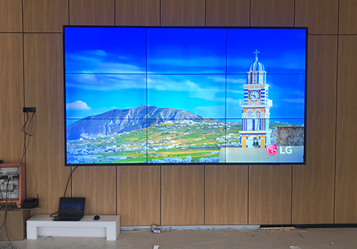 湖南邵陽農村商業銀行（拼接屏）案例