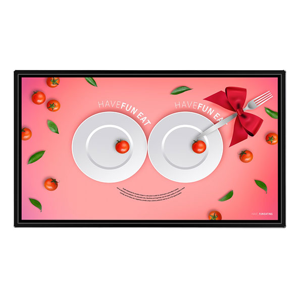 電容壁掛式廣告機(jī)